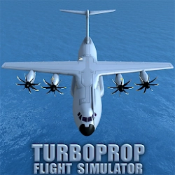 Turboprop Flight Simulator 3D v1.34.1 ВЗЛОМ MOD