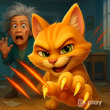 Cat Mayhem: Gran’s Angry v0.1.9 ВЗЛОМ MOD