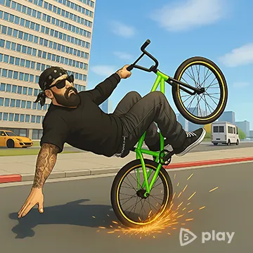 Bike Wheelie: Parkour World v1.09 ВЗЛОМ MOD
