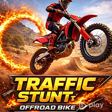 Traffic Stunt: Offroad Bike v1.0.5 ВЗЛОМ MOD